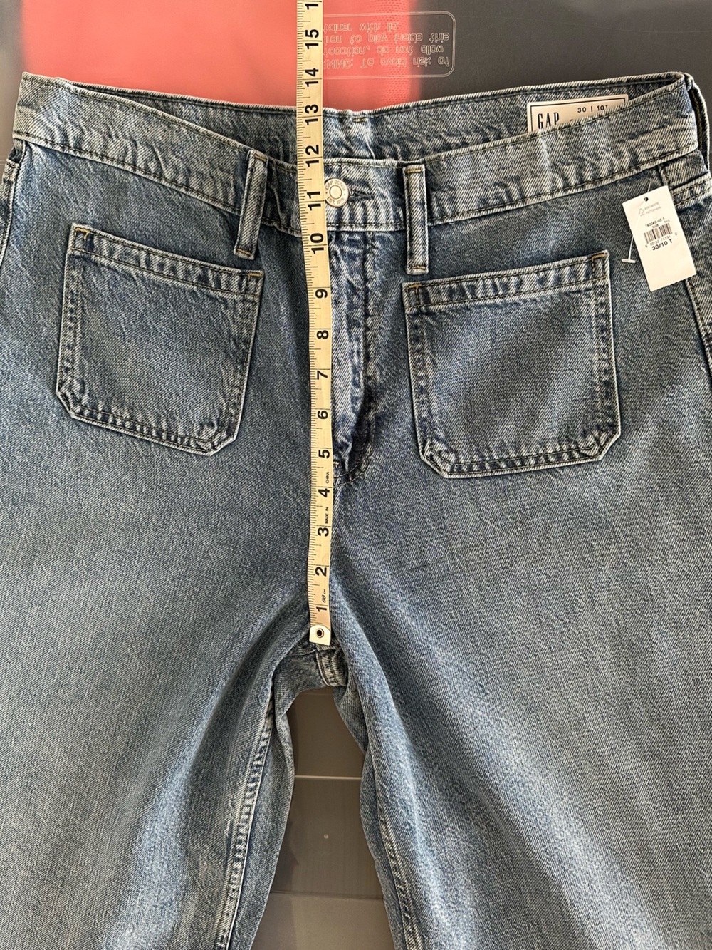 New Gap Mid Rise UltraSoft Wide Leg Baggy Jeans
Size 10 Tall Relaxed Slouchy Y2K - Picture 6 of 13